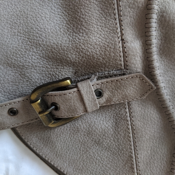 Napoliani over the knee tan suede boots - Picture 4 of 4